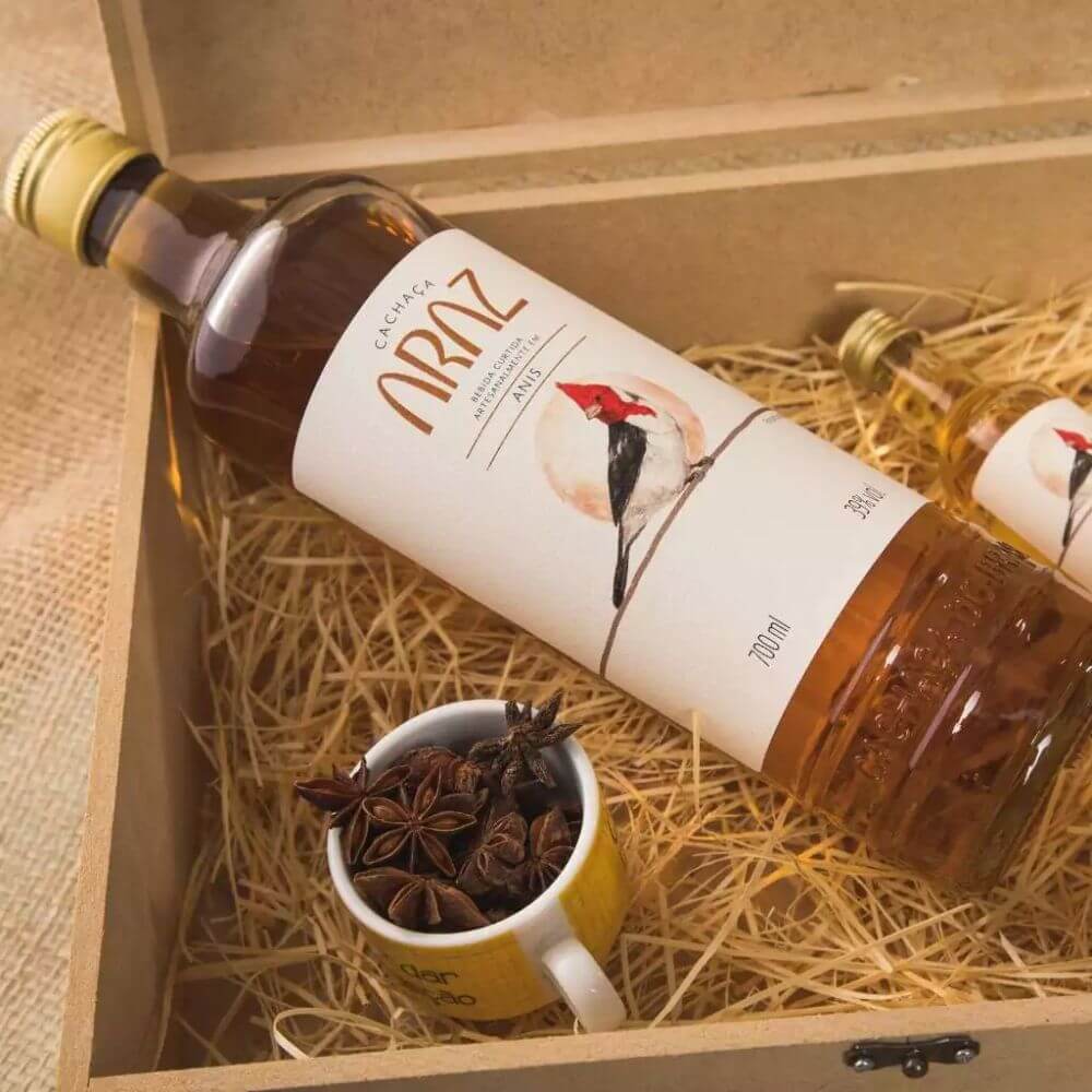 Cachaça Anis 700ML Araz - Imagem 3